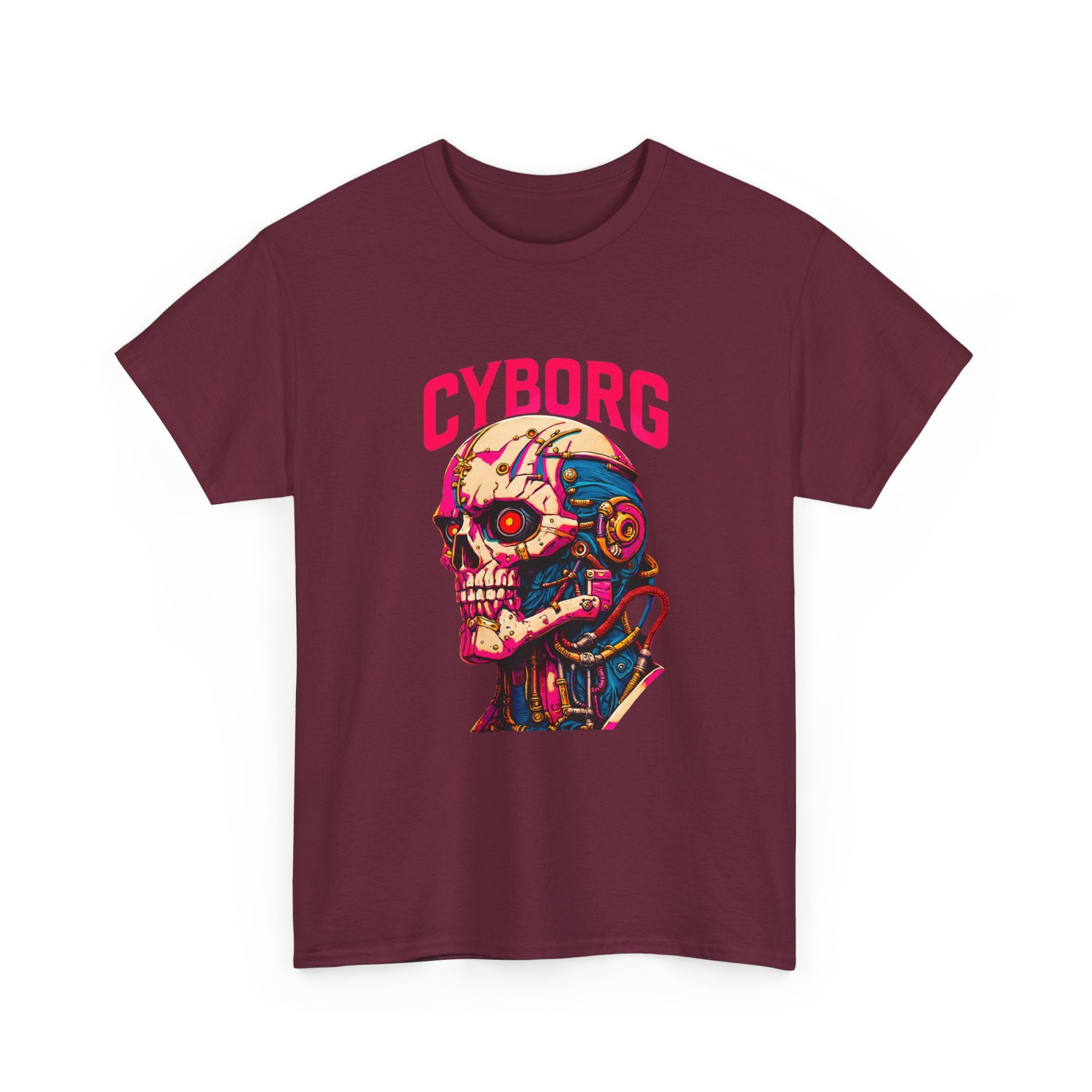 Cyborg Unisex Heavy Cotton Tee - Creations by Chris and Carlos