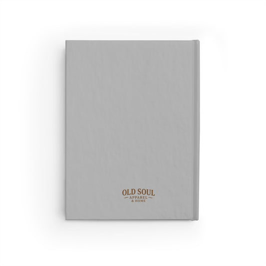 Vintage Fashion Journal — Elegant Lady Illustration Hardcover Notebook - Creations by Chris and Carlos