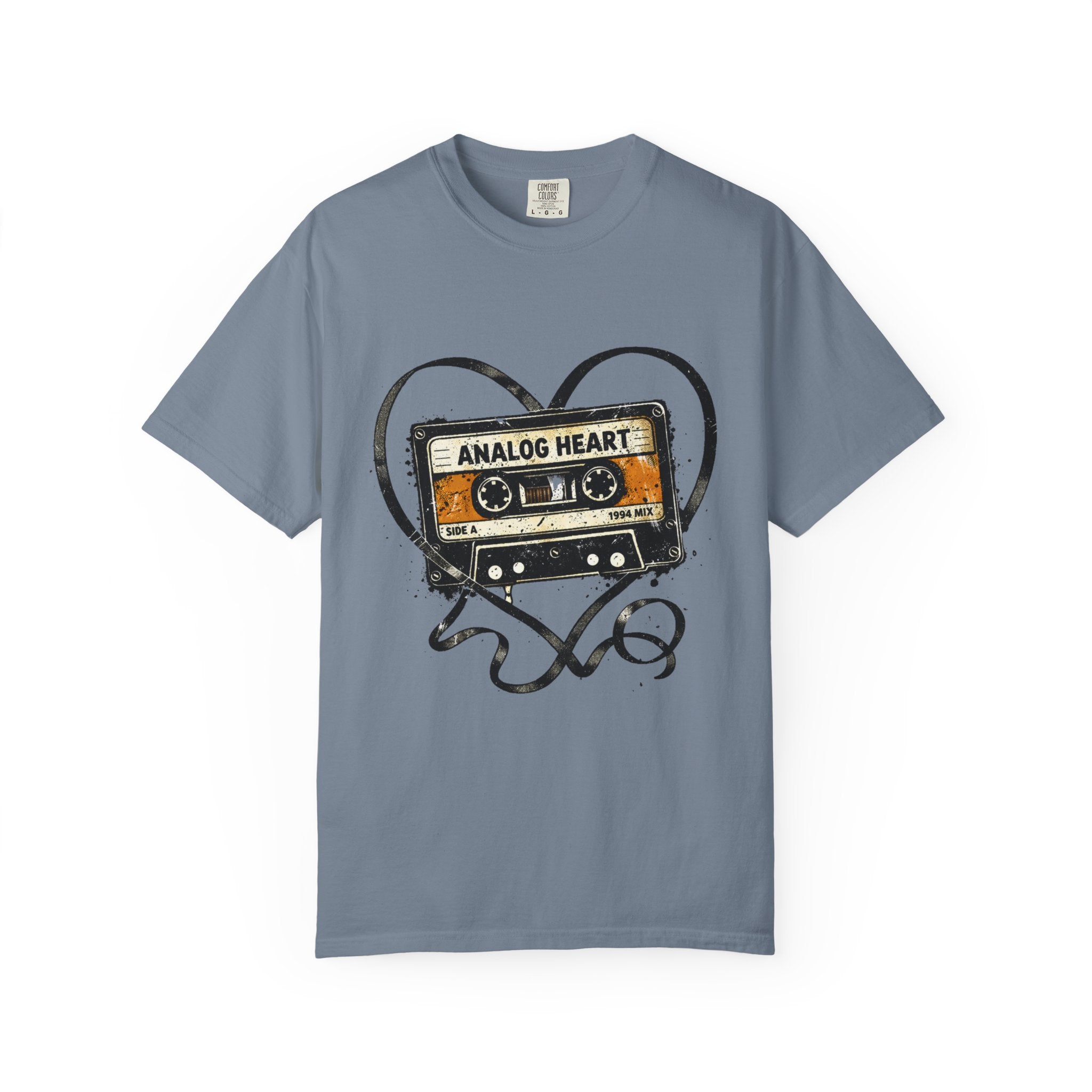 Analog Heart Cassette T-Shirt - Creations by Chris and Carlos