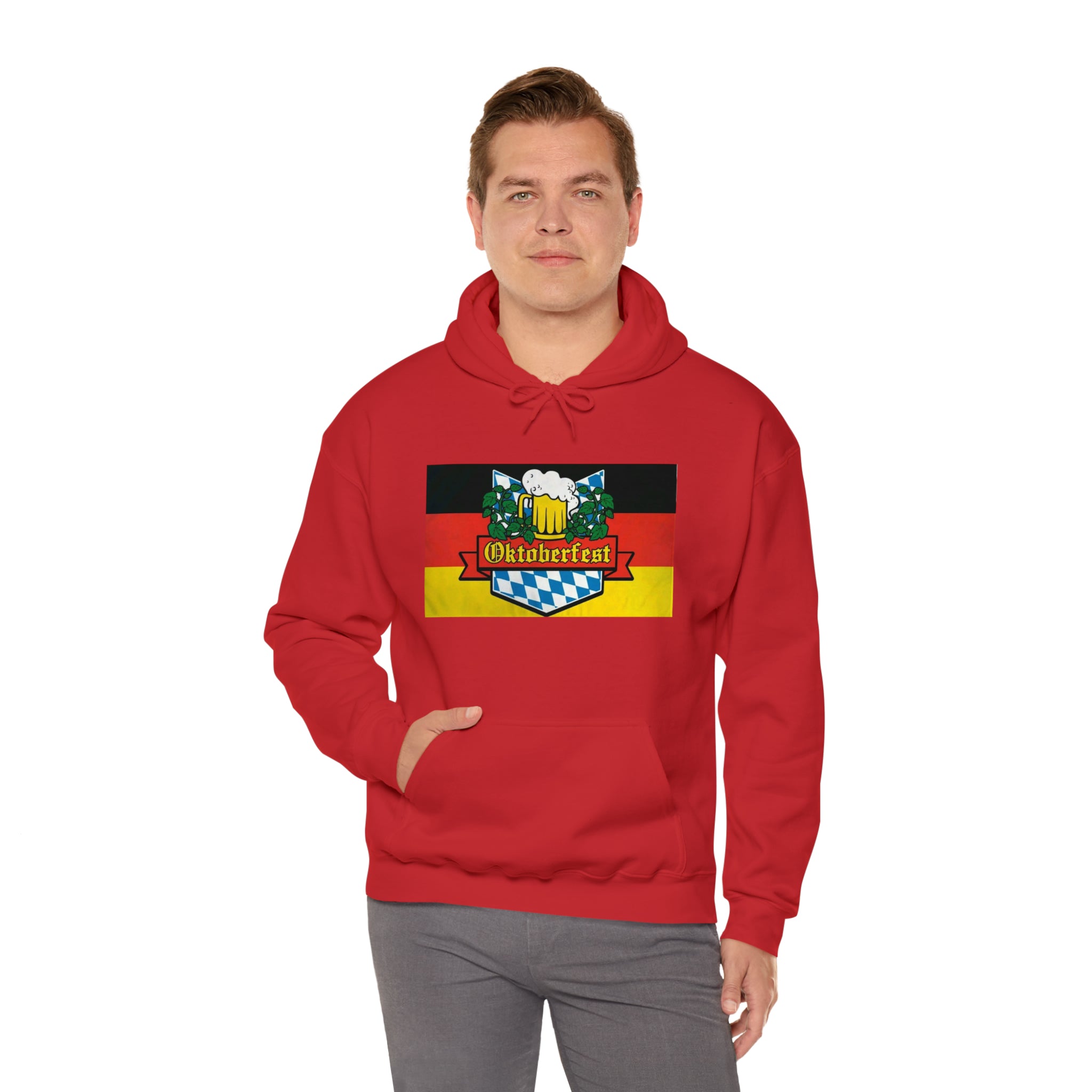 Oktoberfest-- Unisex Heavy Blend™ Hooded Sweatshirt - Creations by Chris and Carlos