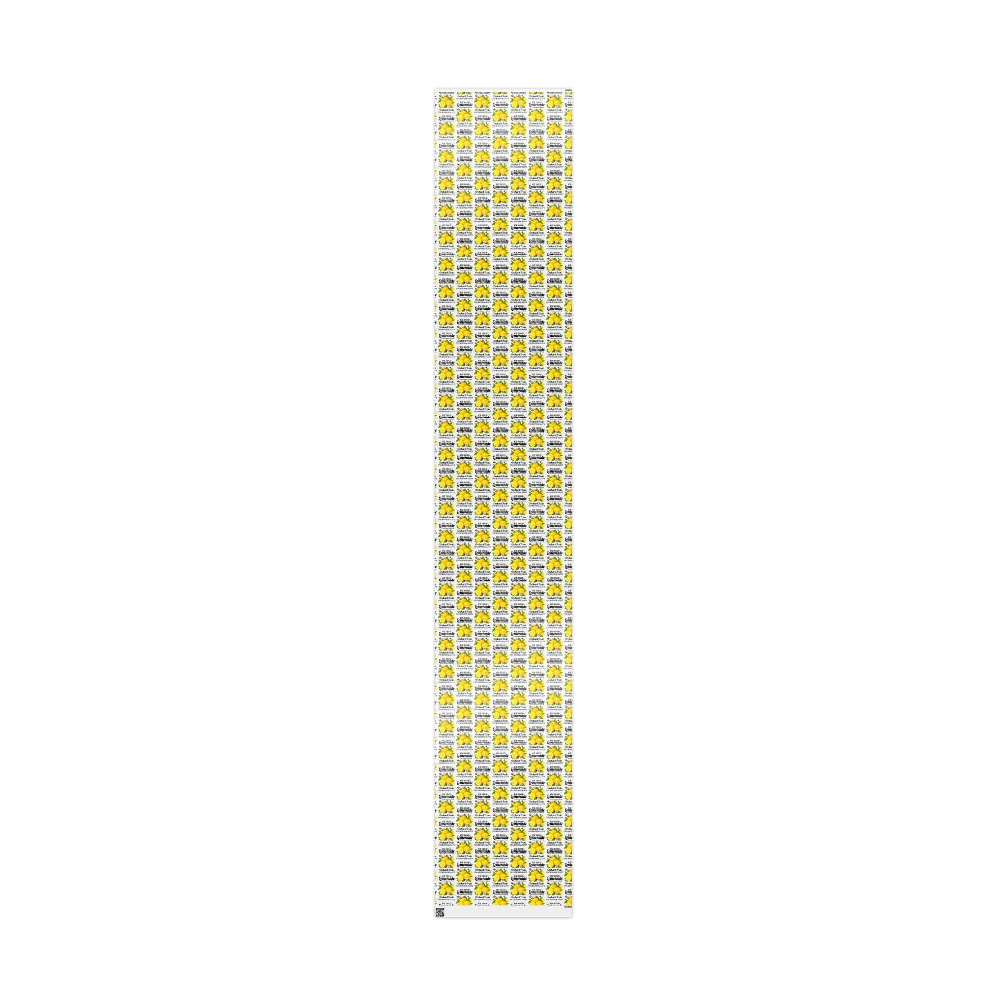 Lemonade Gift Wrap — Citrus Lemon Wrapping Paper Roll - Creations by Chris and Carlos