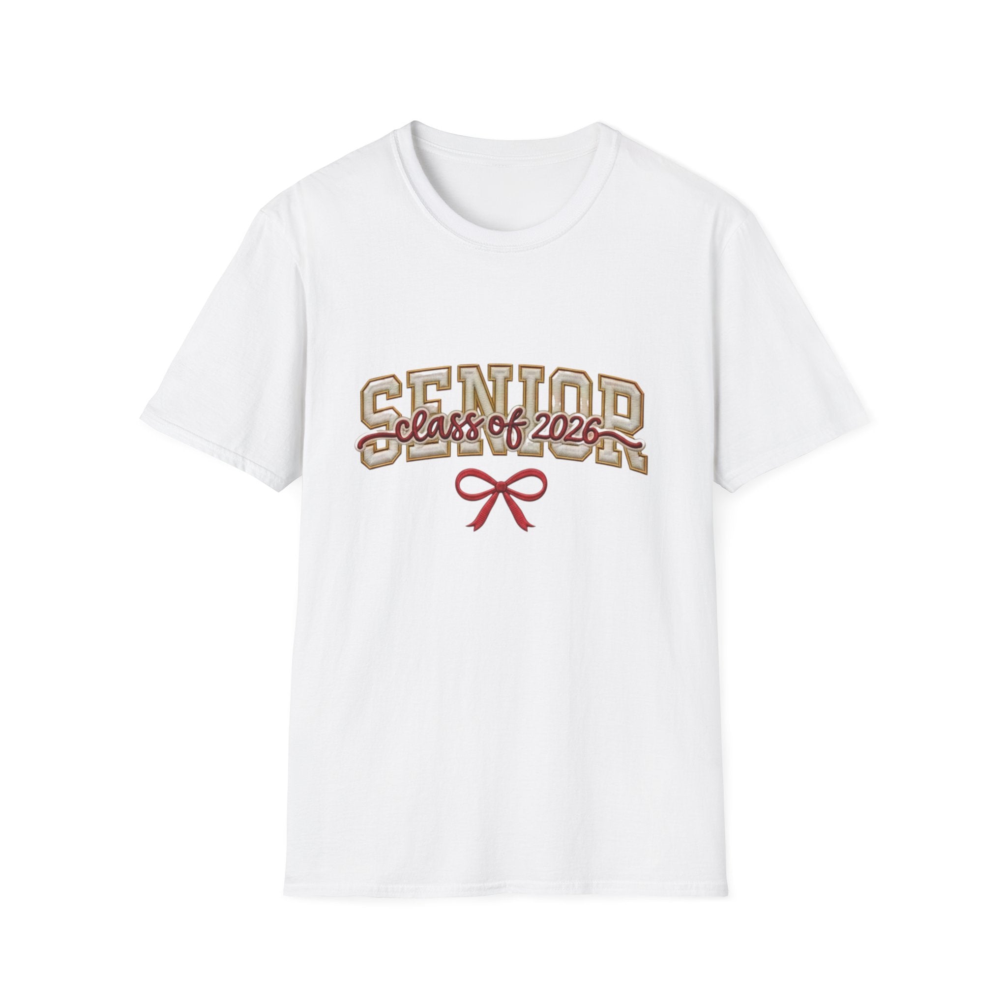 Senior Class of 2026 T-Shirt — Graduation Senior Tee with Ribbon - Creations by Chris and Carlos