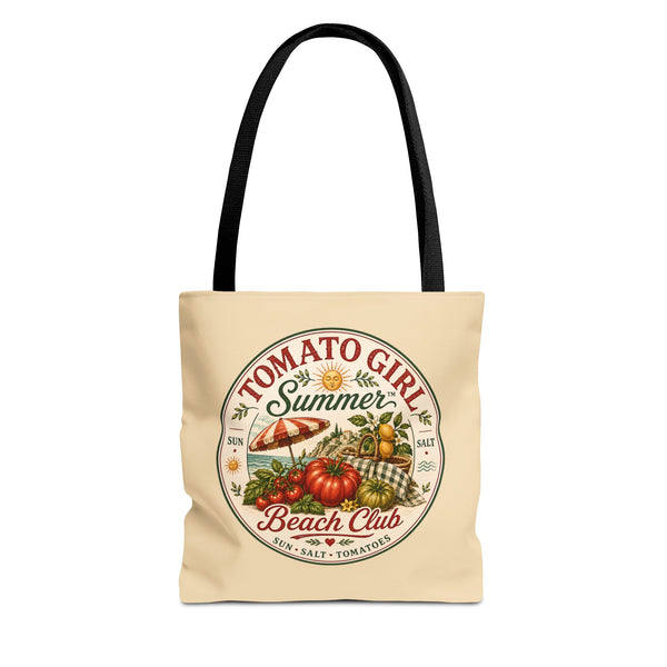Old Soul Mercantile | Tomato Girl Summer Beach Club Tote Bag