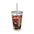 Mc Donald's Inspired- Sunsplash Tumbler with Straw, 16oz