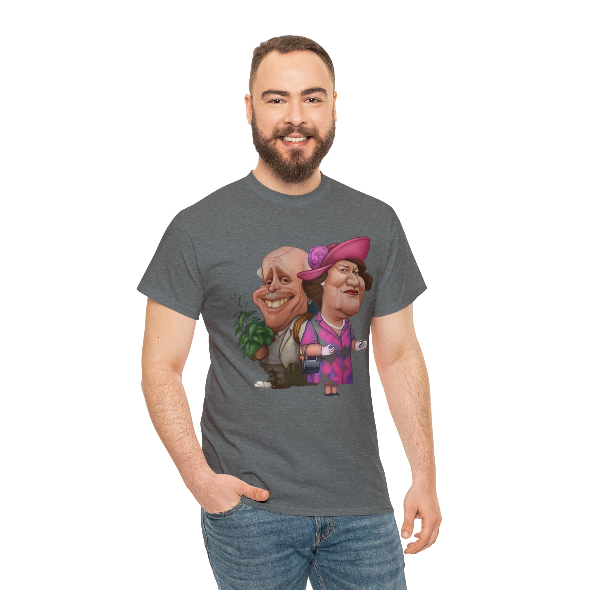 Keeping Up Appearances 90's TV Show-Unisex Heavy Cotton T-Shirt - Creations by Chris and Carlos
