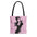 Fashion Illustration Tote Bag — Chic Pink Lady Print - Creations by Chris and Carlos