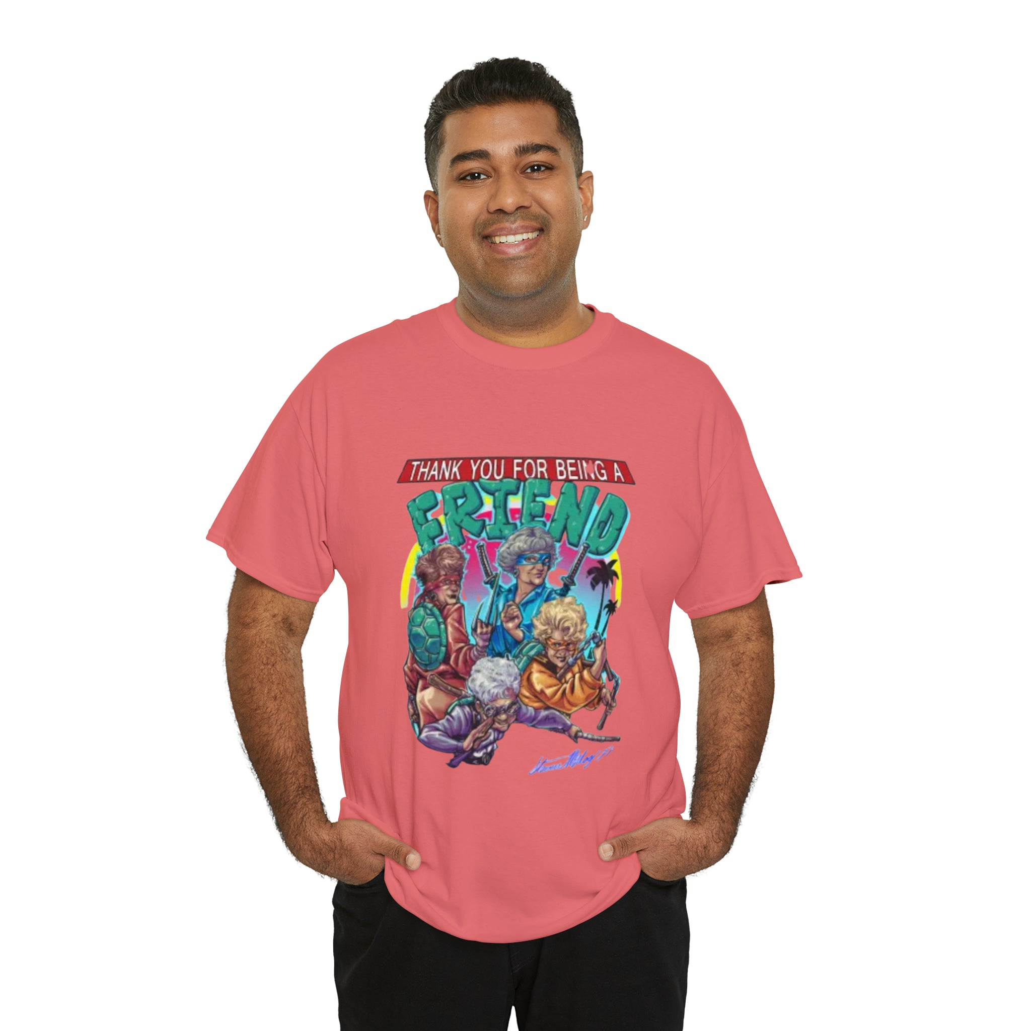 The T-Shirtnage Mutant Ninja Turtles- Unisex Heavy Cotton T-Shirt - Creations by Chris and Carlos