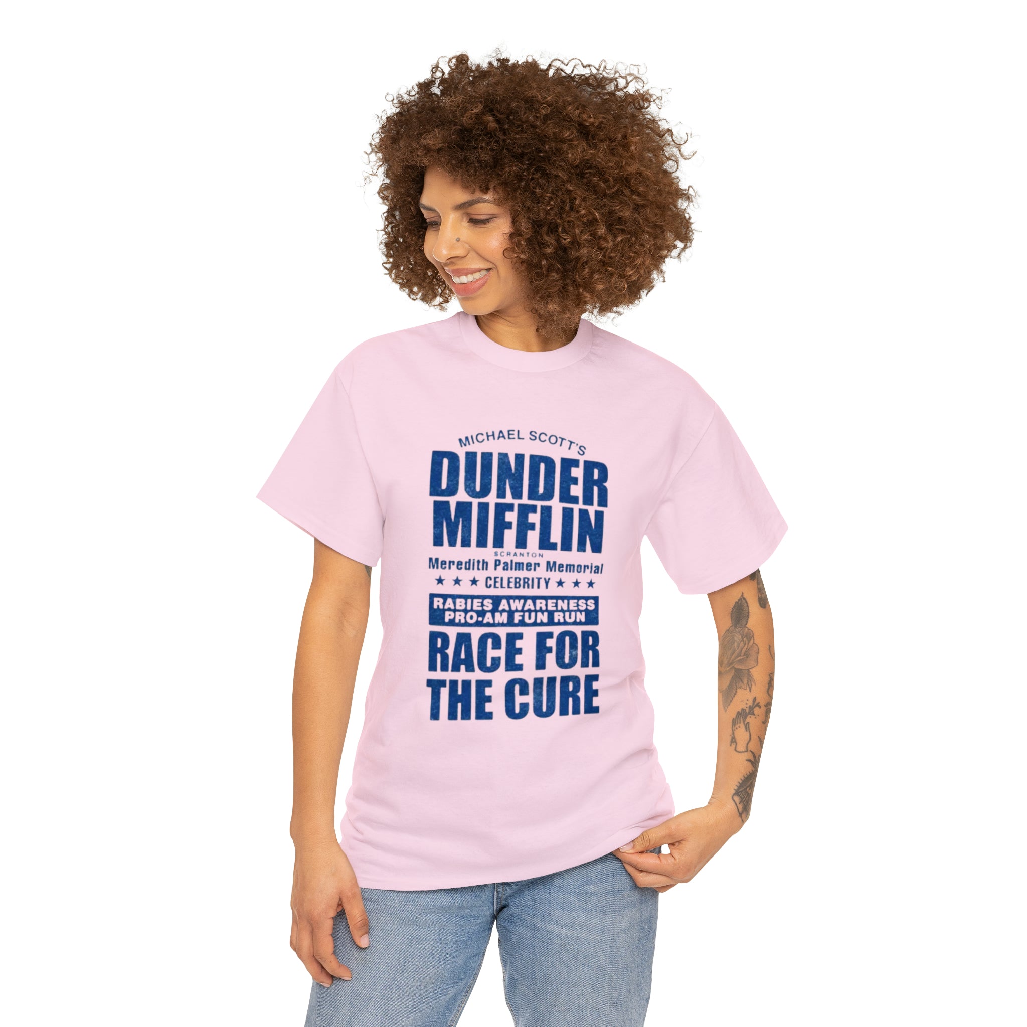 Race for the Cure- Unisex Heavy Cotton T-Shirt - Creations by Chris and Carlos