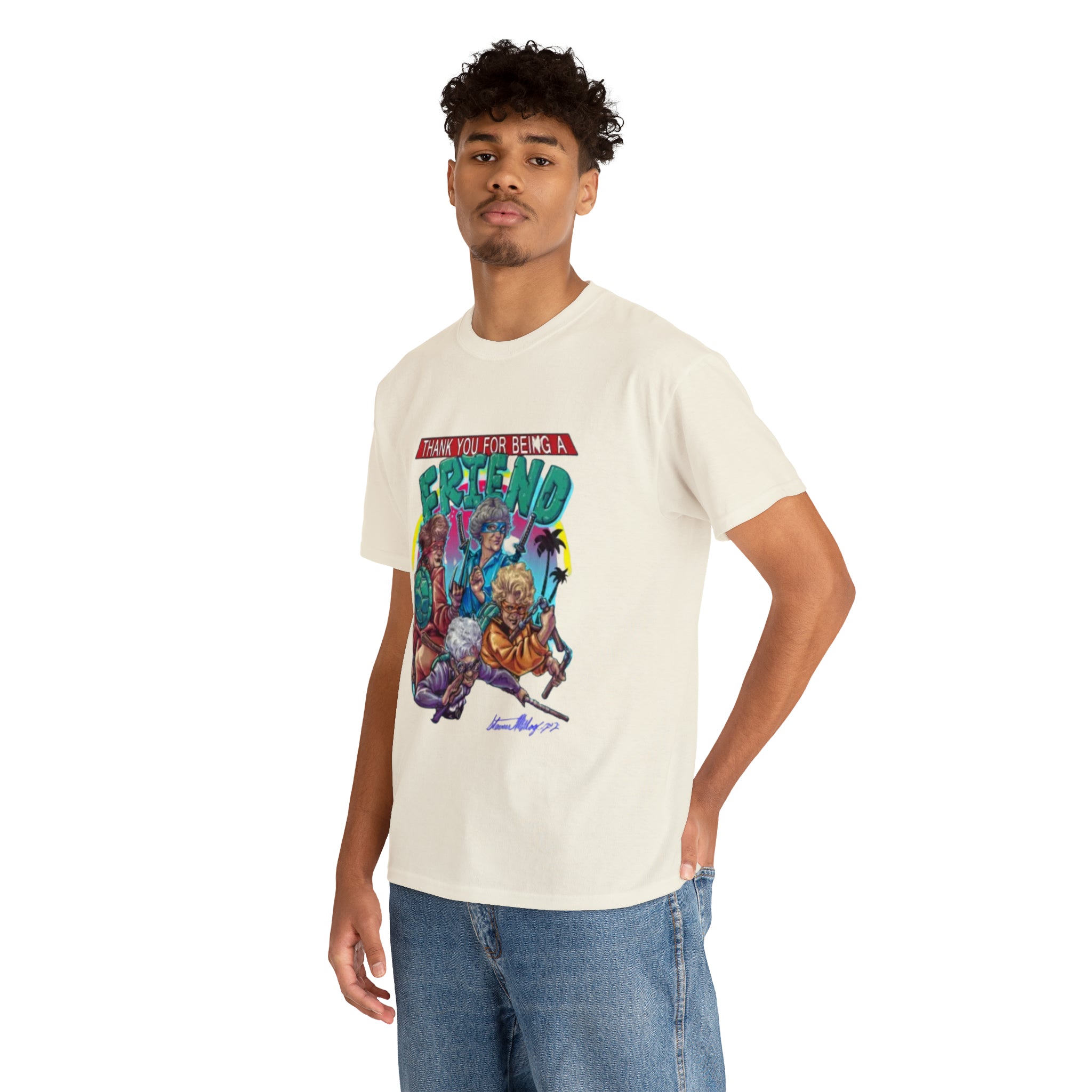 The T-Shirtnage Mutant Ninja Turtles- Unisex Heavy Cotton T-Shirt - Creations by Chris and Carlos