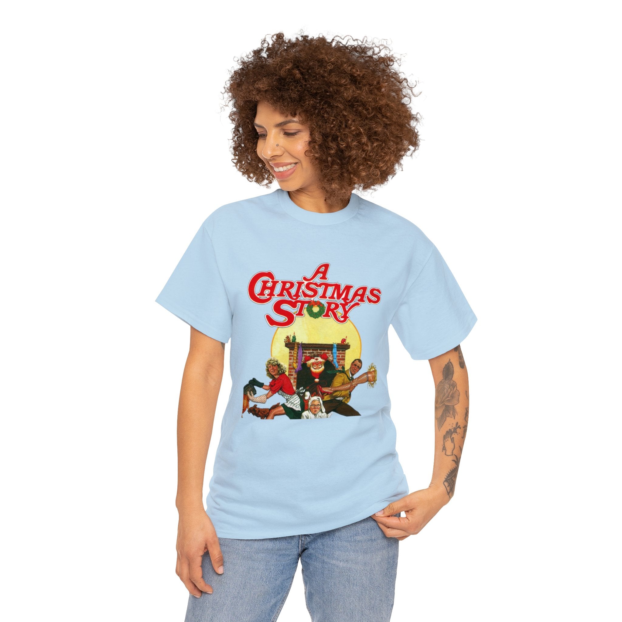 A Christmas Story- Logo Unisex Heavy Cotton Tee - Creations by Chris and Carlos