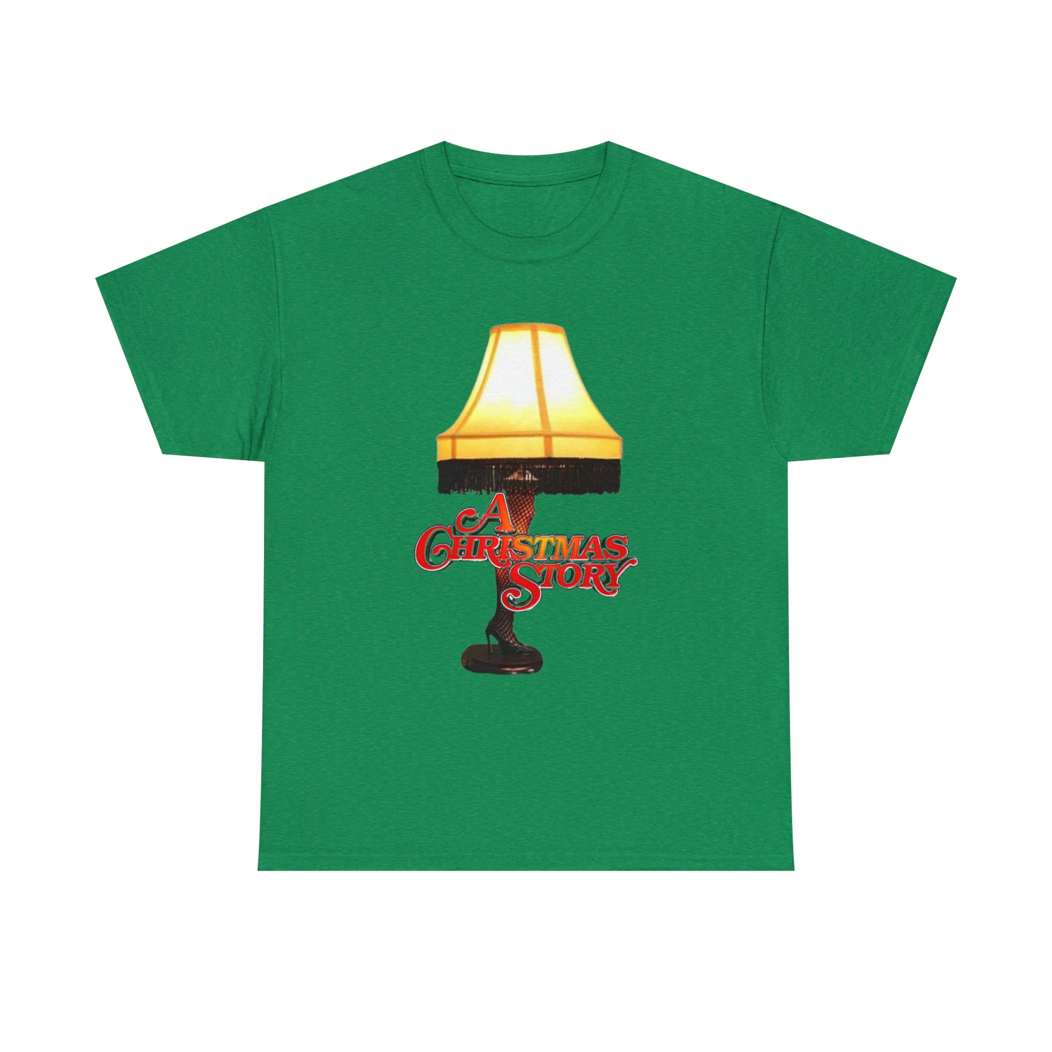A Christmas Story- Leg Lamp Unisex Heavy Cotton T-Shirt - Creations by Chris and Carlos