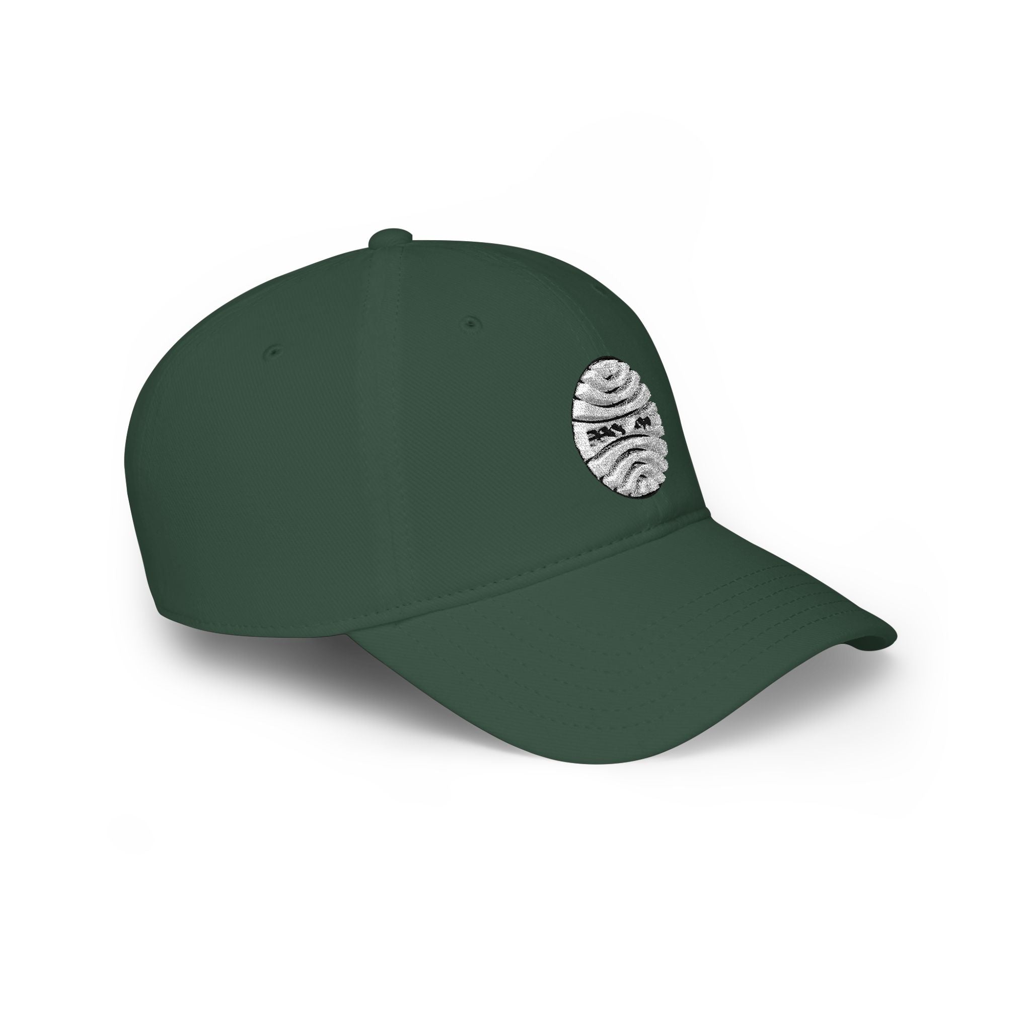 Pan Am Airlines Basketball Logo Low Profile Cap — Embroidered Sport Ball Dad Hat - Creations by Chris and Carlos