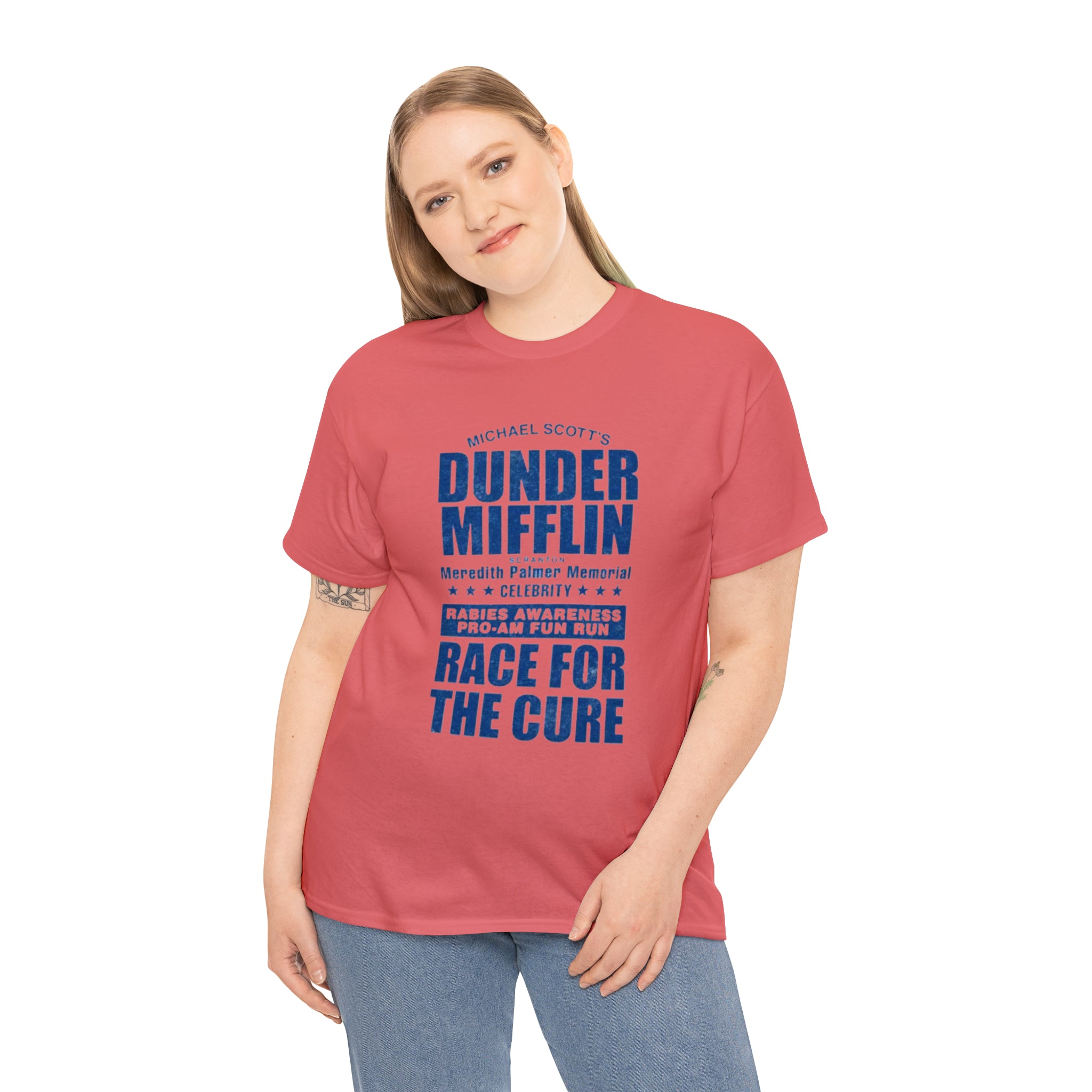 Race for the Cure- Unisex Heavy Cotton T-Shirt - Creations by Chris and Carlos