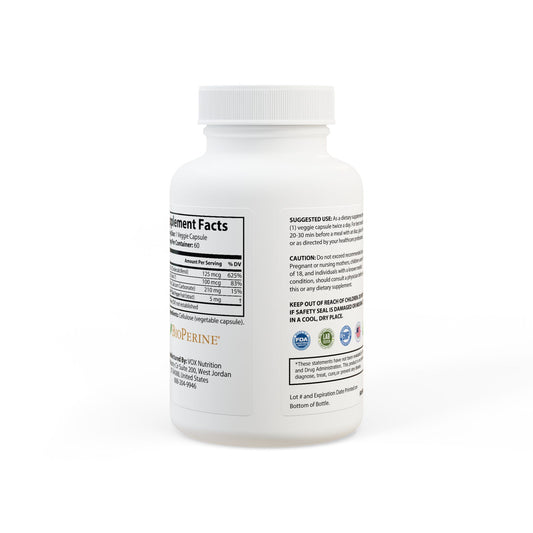 Vitamin K2 + D3 Supplement (60 Capsules) - Creations by Chris and Carlos