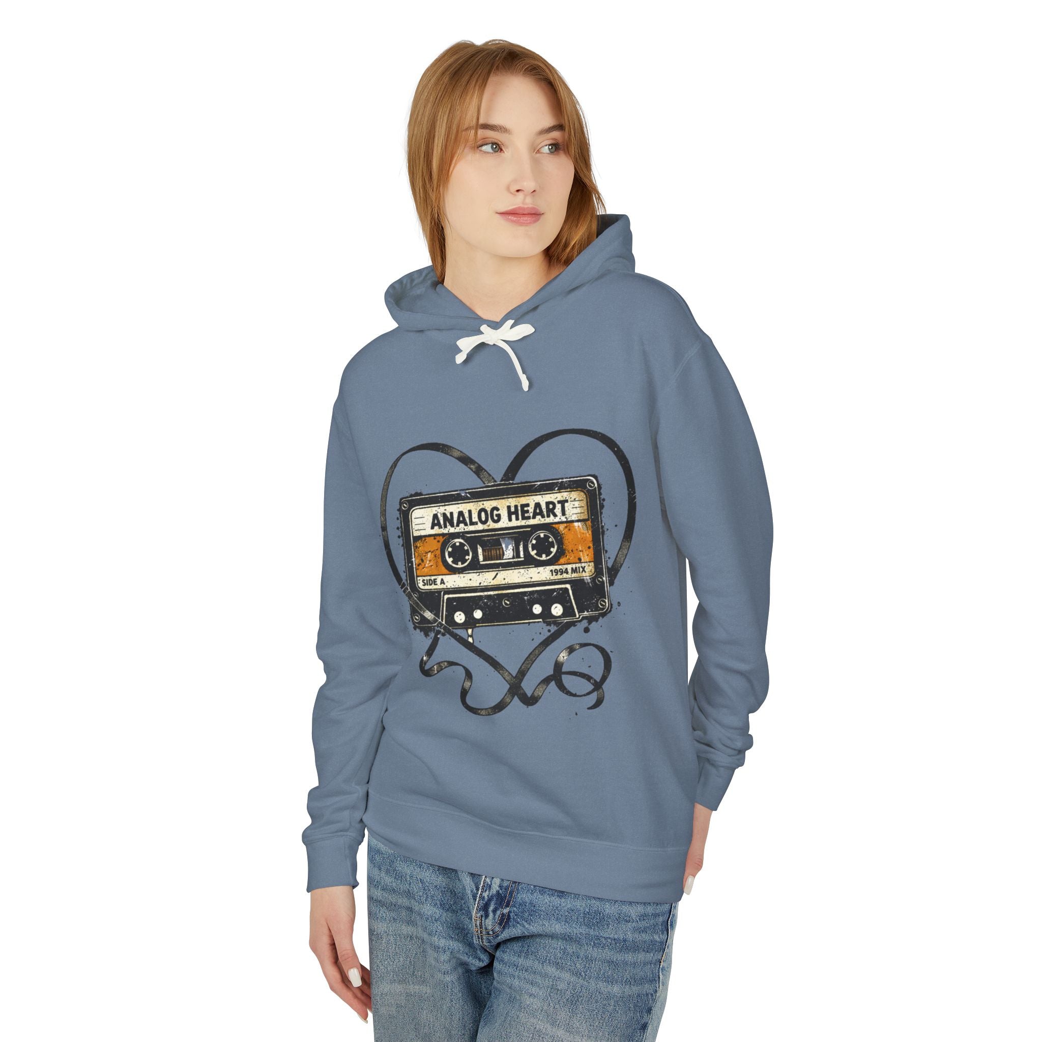 Analog Heart Cassette Hoodie - Creations by Chris and Carlos