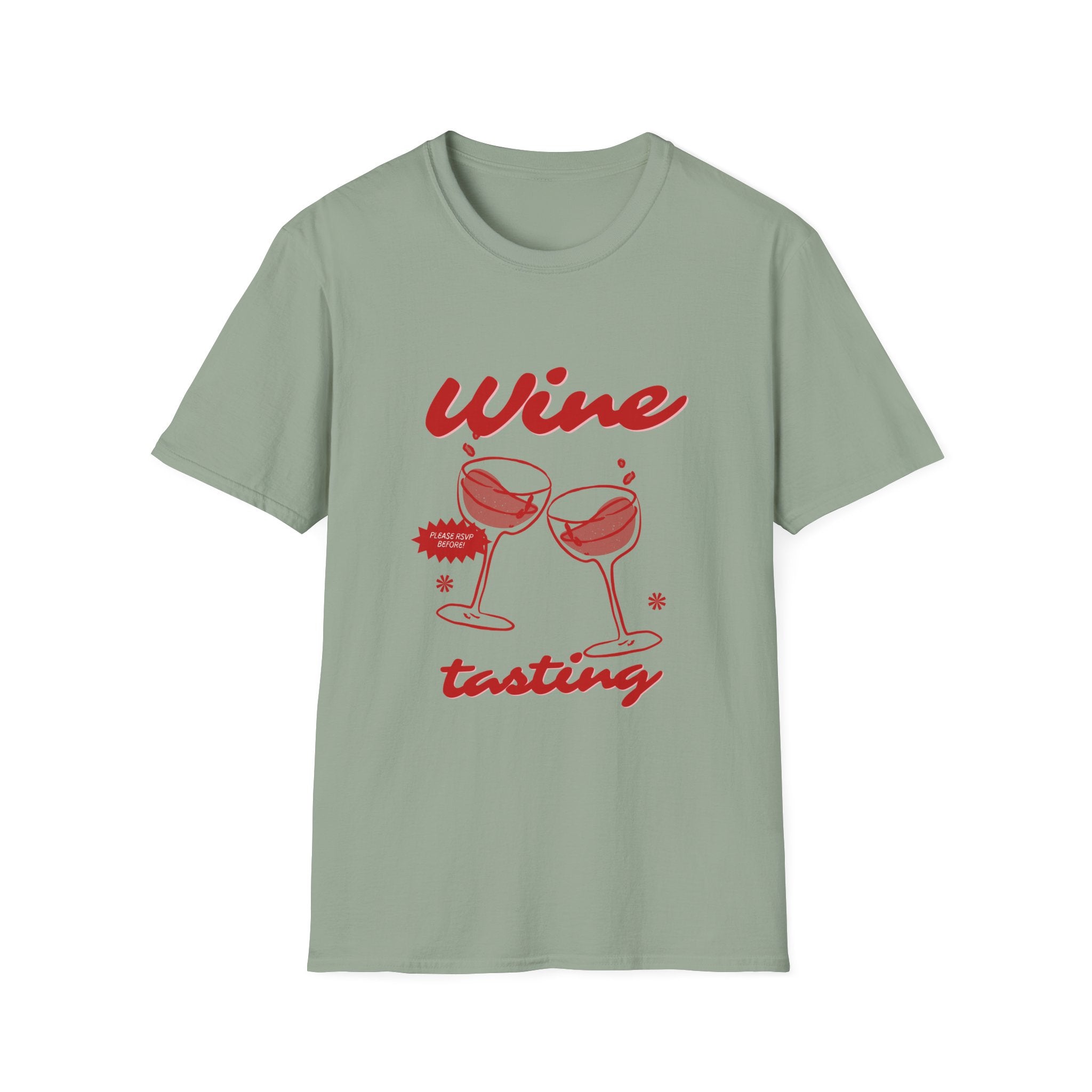 Wine Tasting T-Shirt — Clinking Glasses Wine Lover Shirt - Creations by Chris and Carlos