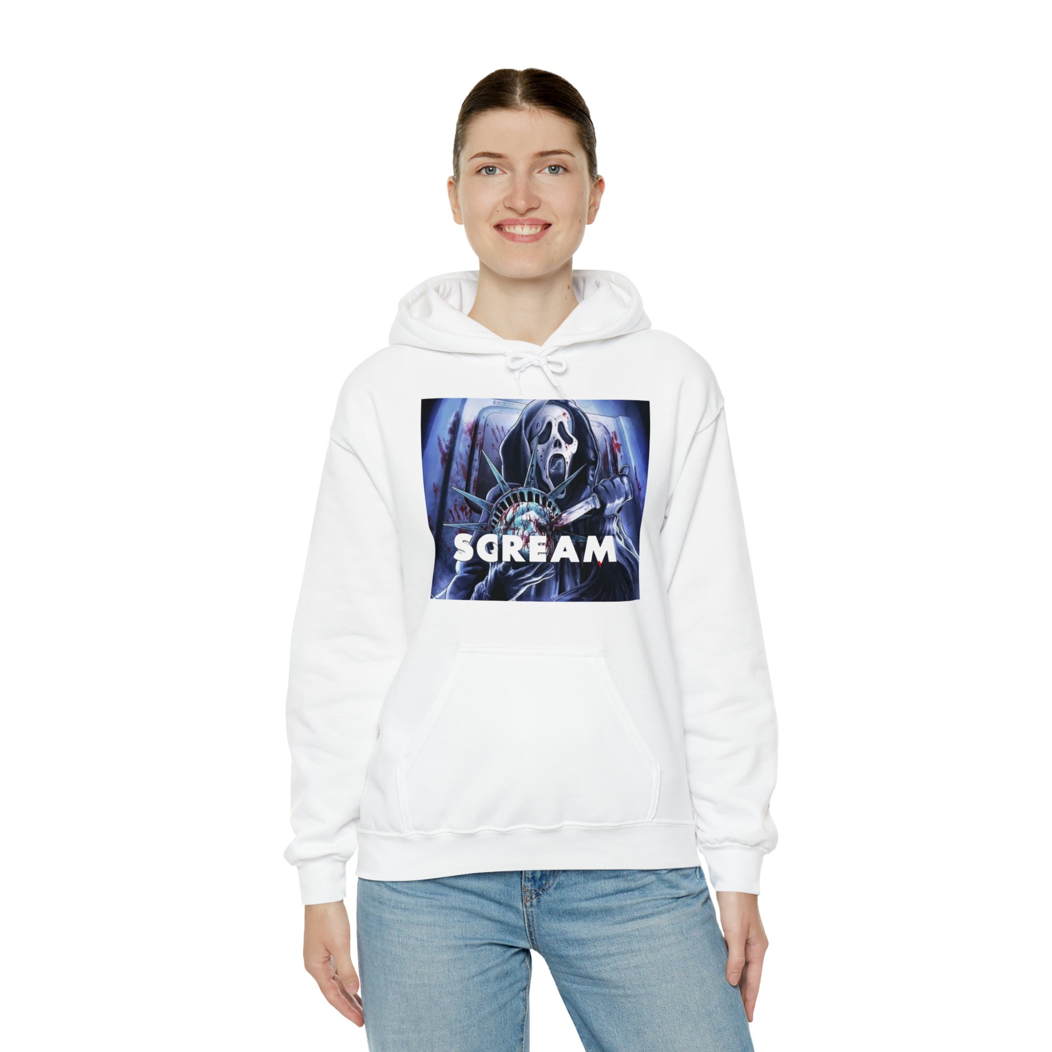 Scream- Unisex Heavy Blend™ Hooded Sweatshirt - Creations by Chris and Carlos