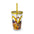 Mc Donald's Inspired- Sunsplash Tumbler with Straw, 16oz