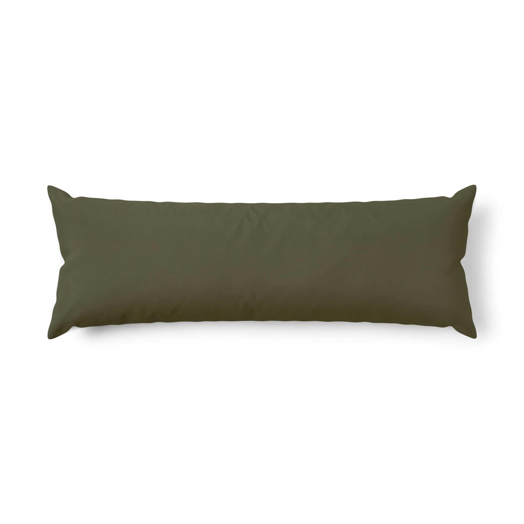 Botanical Olive Body Pillow — Olive Branch Pattern Long Cushion - Creations by Chris and Carlos