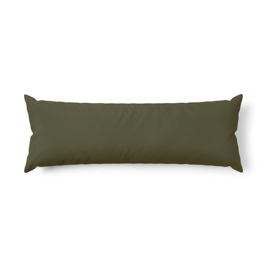 Botanical Olive Body Pillow — Olive Branch Pattern Long Cushion - Creations by Chris and Carlos