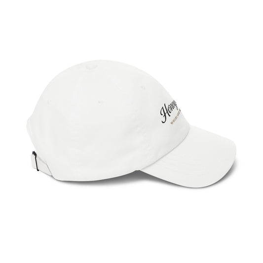 Dad Cap — Honey & Hive Embroidered Bee Logo Hat - Creations by Chris and Carlos