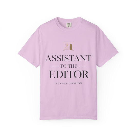 Assistant to the Editor T-Shirt — Editorial Staff Gift - Creations by Chris and Carlos