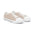 Striped Canvas Sneakers — Retro Neutral Low-Top Shoes