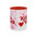 Live Kelly & Mark Heart Accent Coffee Mug — Pink Valentine Love Gift (11/15oz)