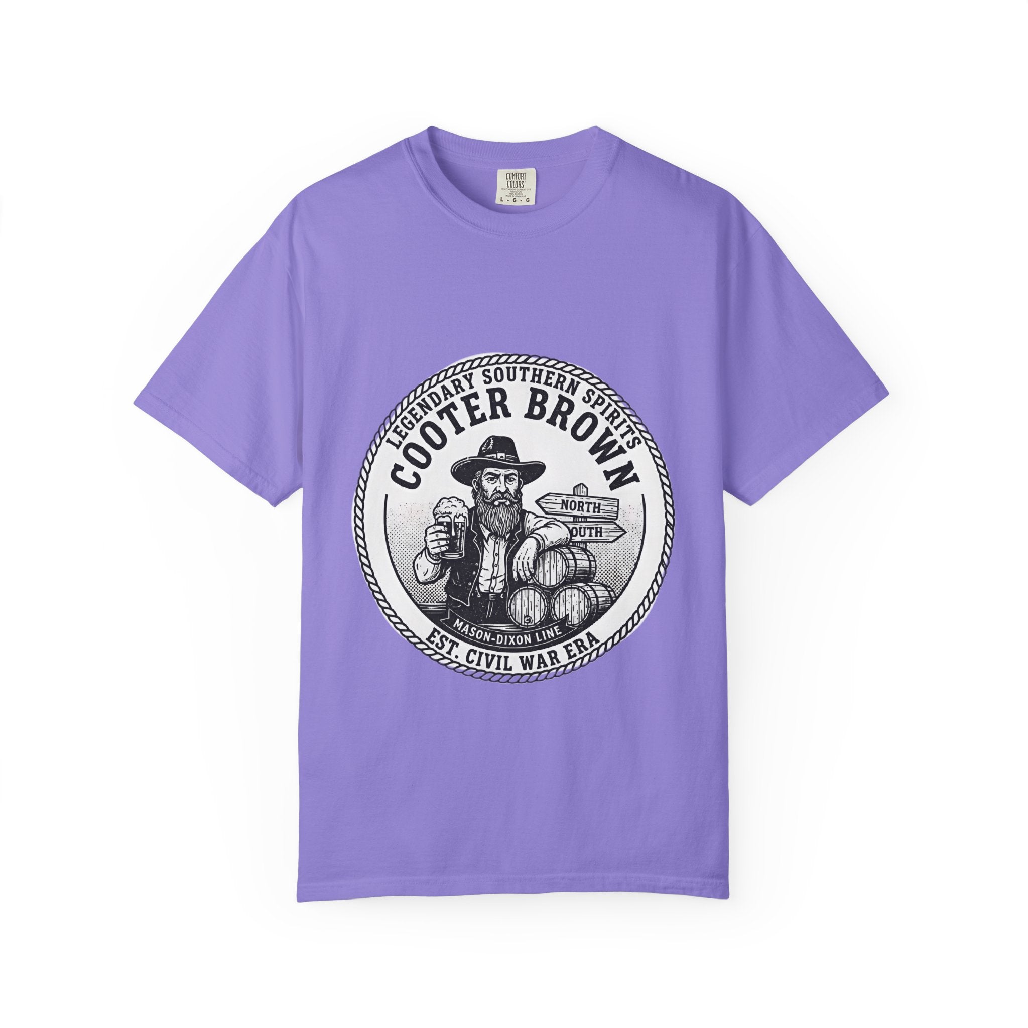 Cooter Brown Vintage Southern Graphic T-Shirt - Creations by Chris and Carlos