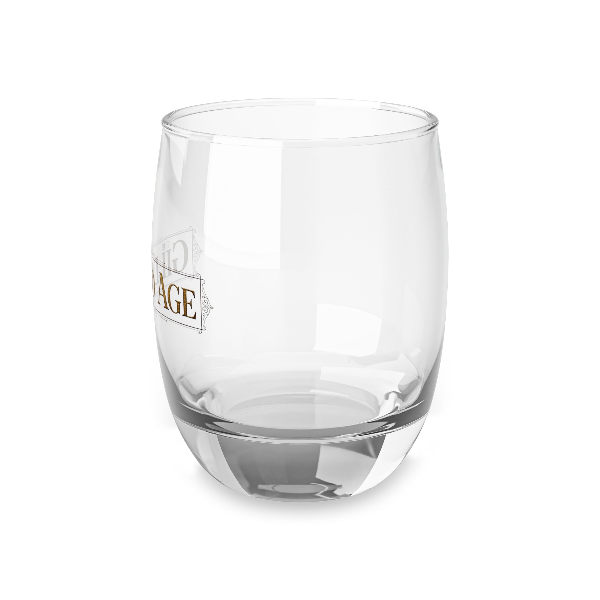 Gilded Age Whiskey Glass — Elegant Stemless Rocks Glass - Creations by Chris and Carlos