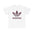 Trendy Unisex Heavy Cotton Tee with Floral Adidas Design, Casual Wear, Gift for Him, Gift for Her, Streetwear, Summer Essentials