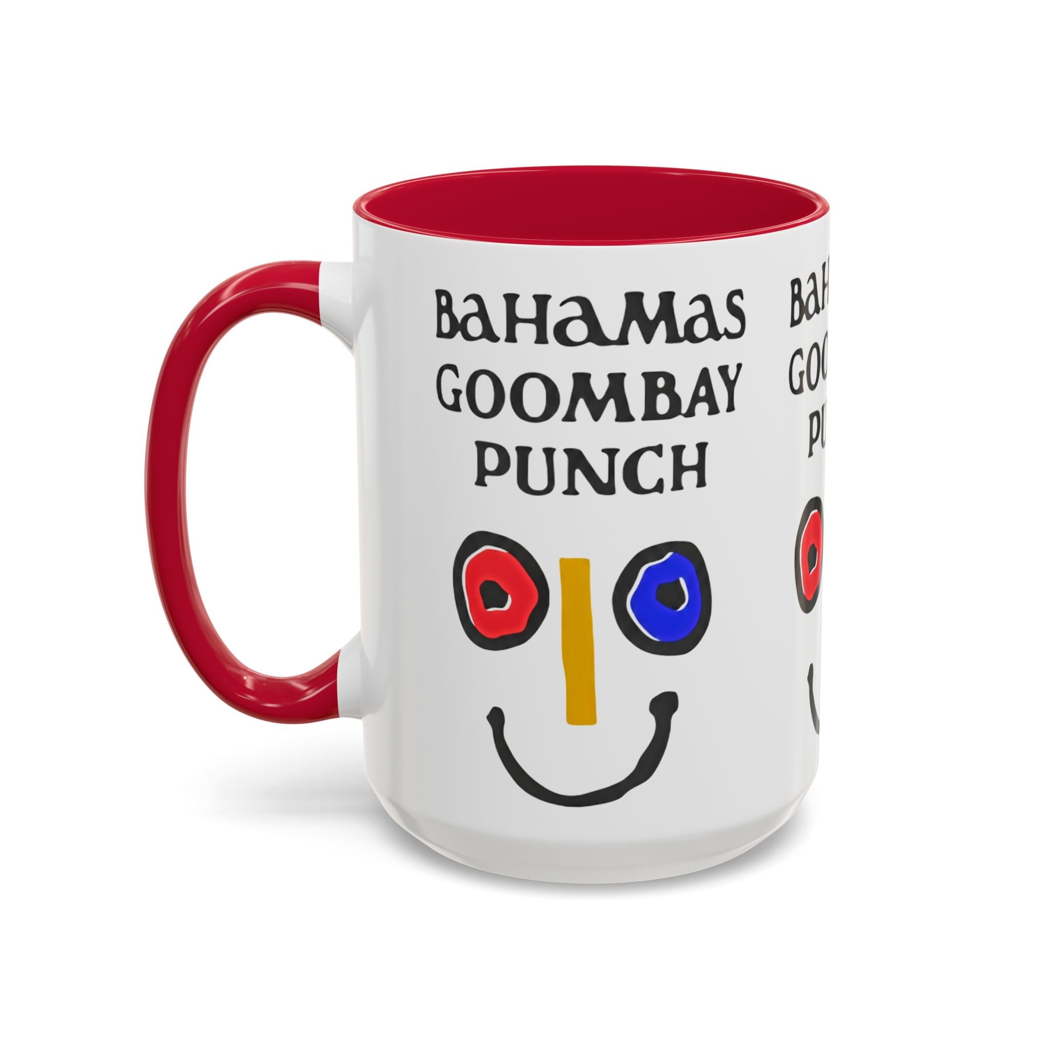 Bahamas Goombay Punch Mug — Colorful Caribbean Smile Coffee Cup (11oz, 15oz) - Creations by Chris and Carlos