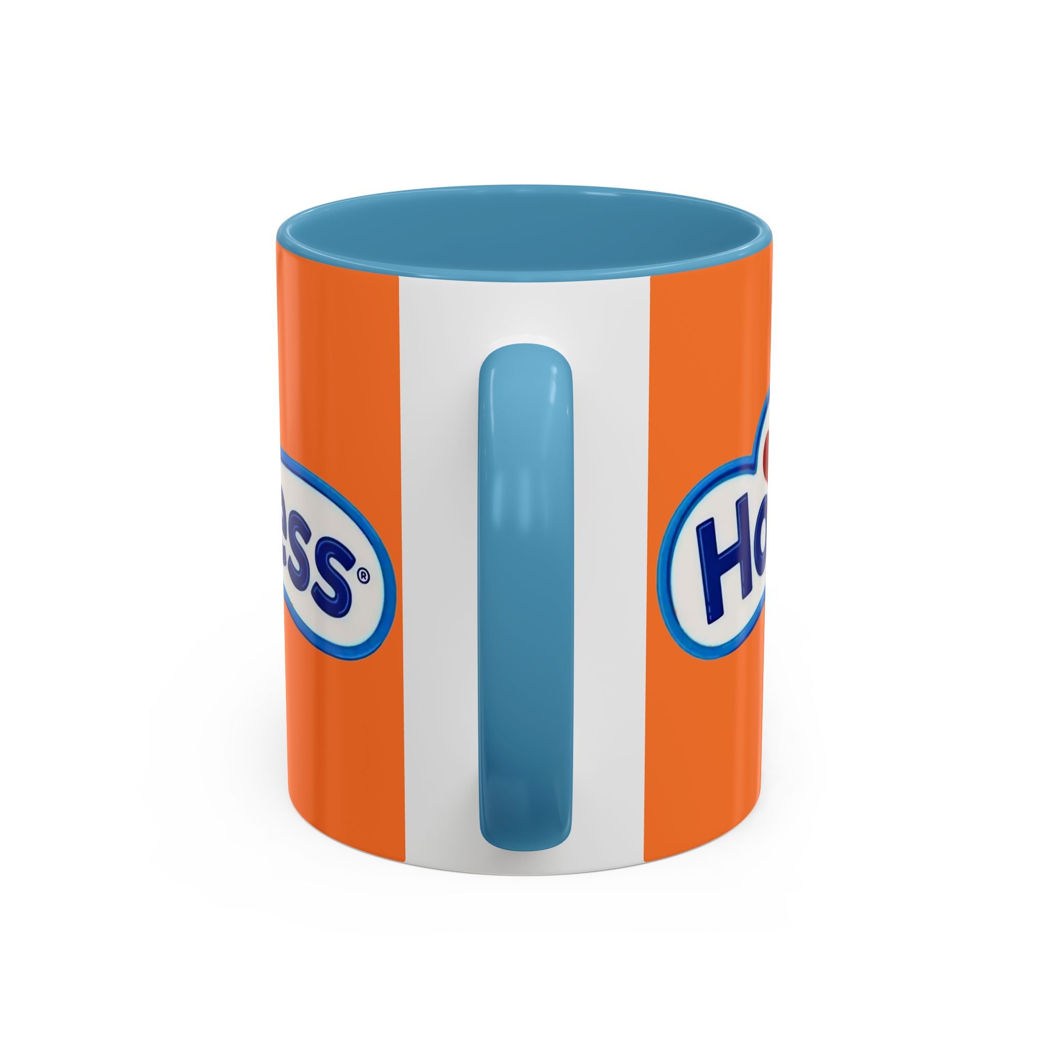 Hostess Logo Accent Coffee Mug — Retro Orange 11/15oz - Creations by Chris and Carlos