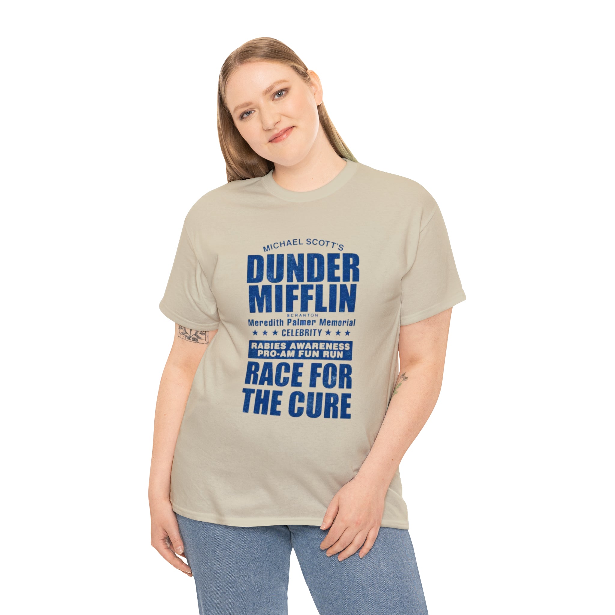 Race for the Cure- Unisex Heavy Cotton T-Shirt - Creations by Chris and Carlos