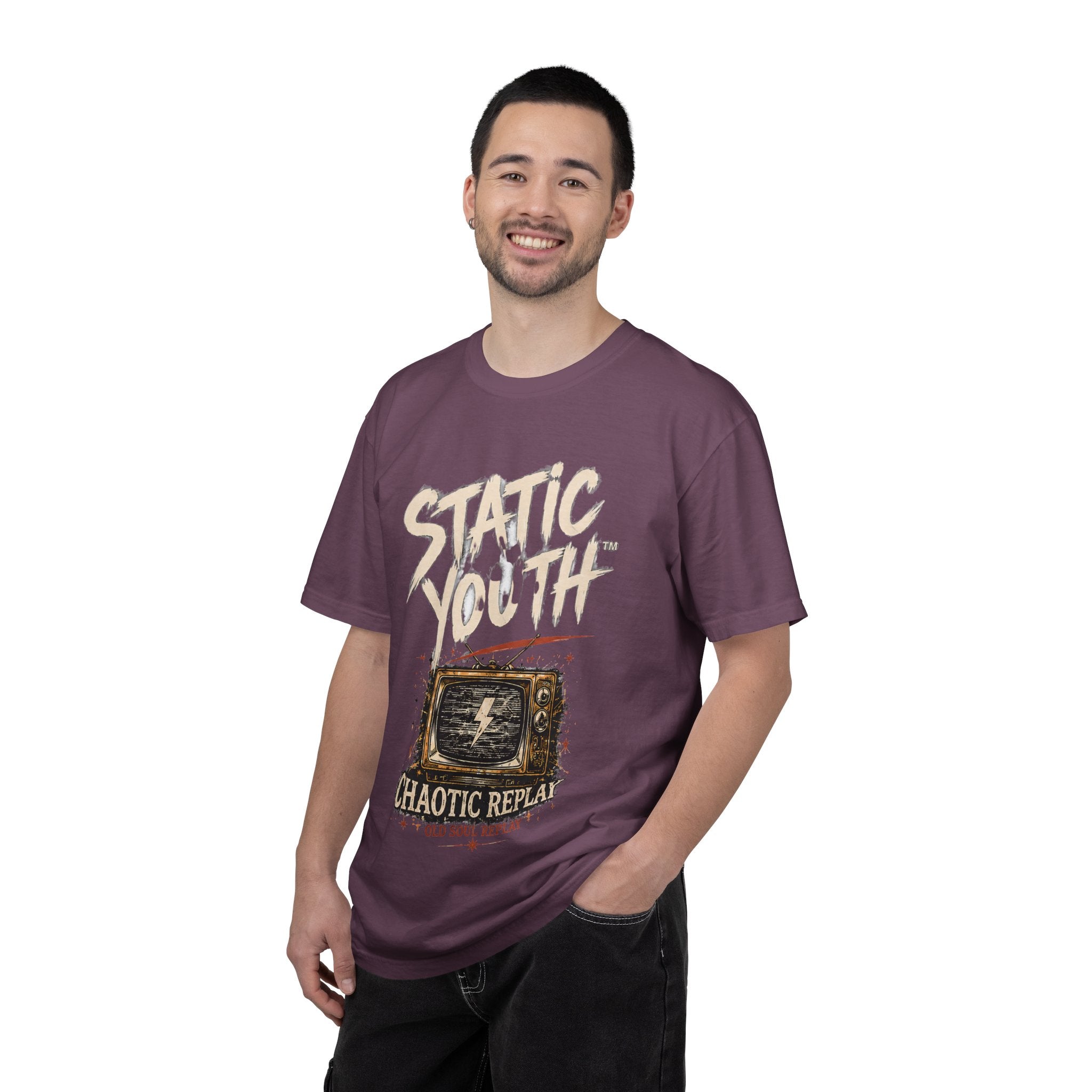 Static Youth "Chaotic Replay" Graphic T-Shirt - Creations by Chris and Carlos