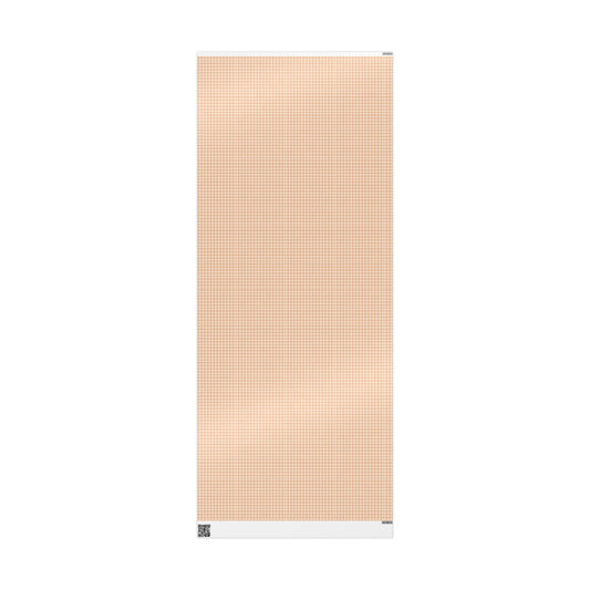Gingham Check Wrapping Paper Roll — Pink & Peach Plaid Gift Wrap - Creations by Chris and Carlos
