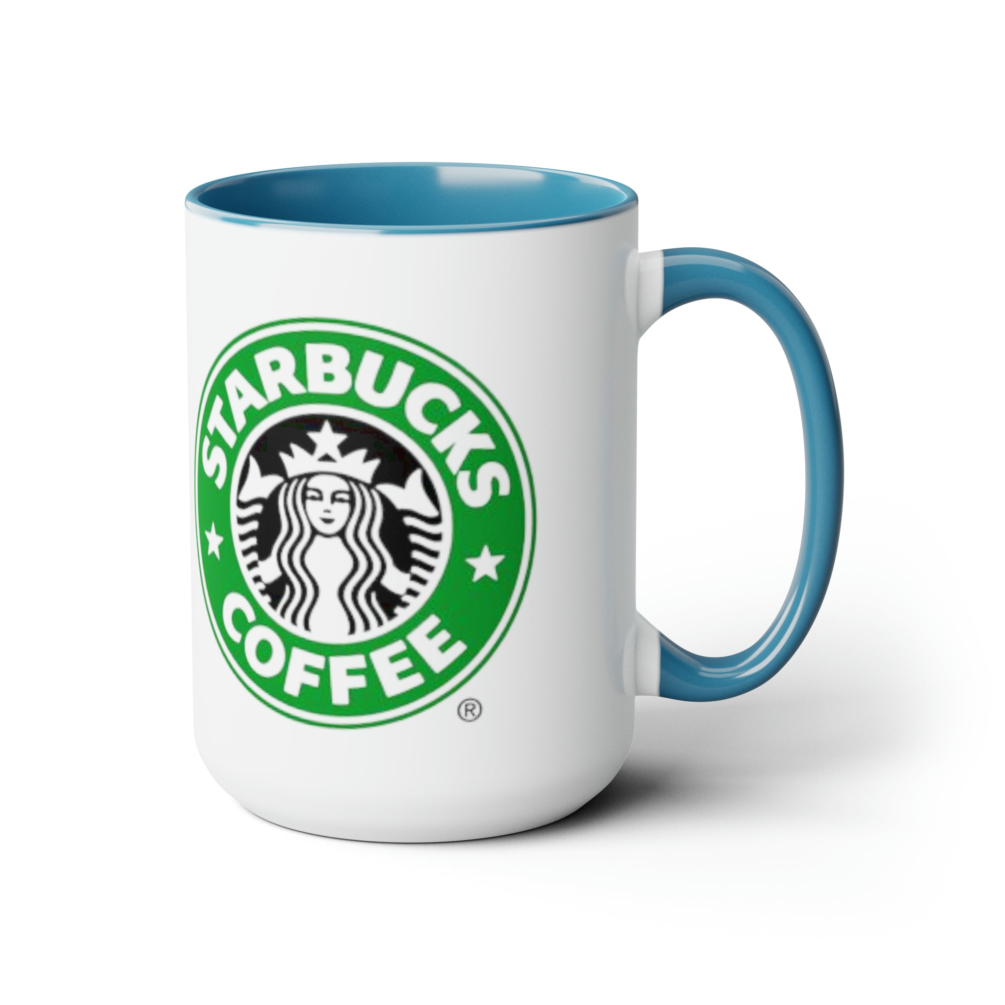 Starbucks Coffee- White Ceramic Mug - Creations by Chris and Carlos