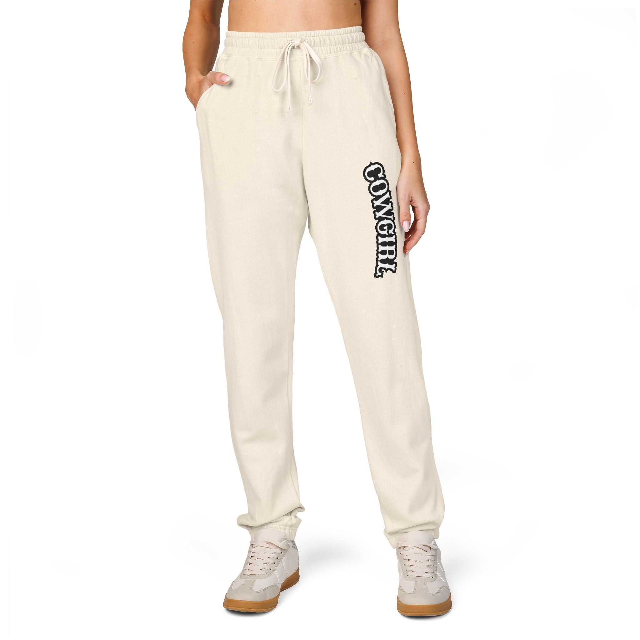 Cowgirl Unisex Garment-Dyed Fleece Sweatpants - Creations by Chris and Carlos