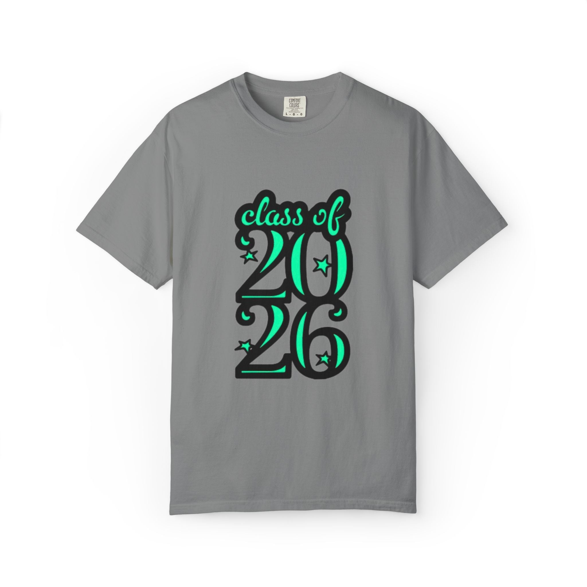 Class of 2026 Graduation Green T-Shirt - Creations by Chris and Carlos