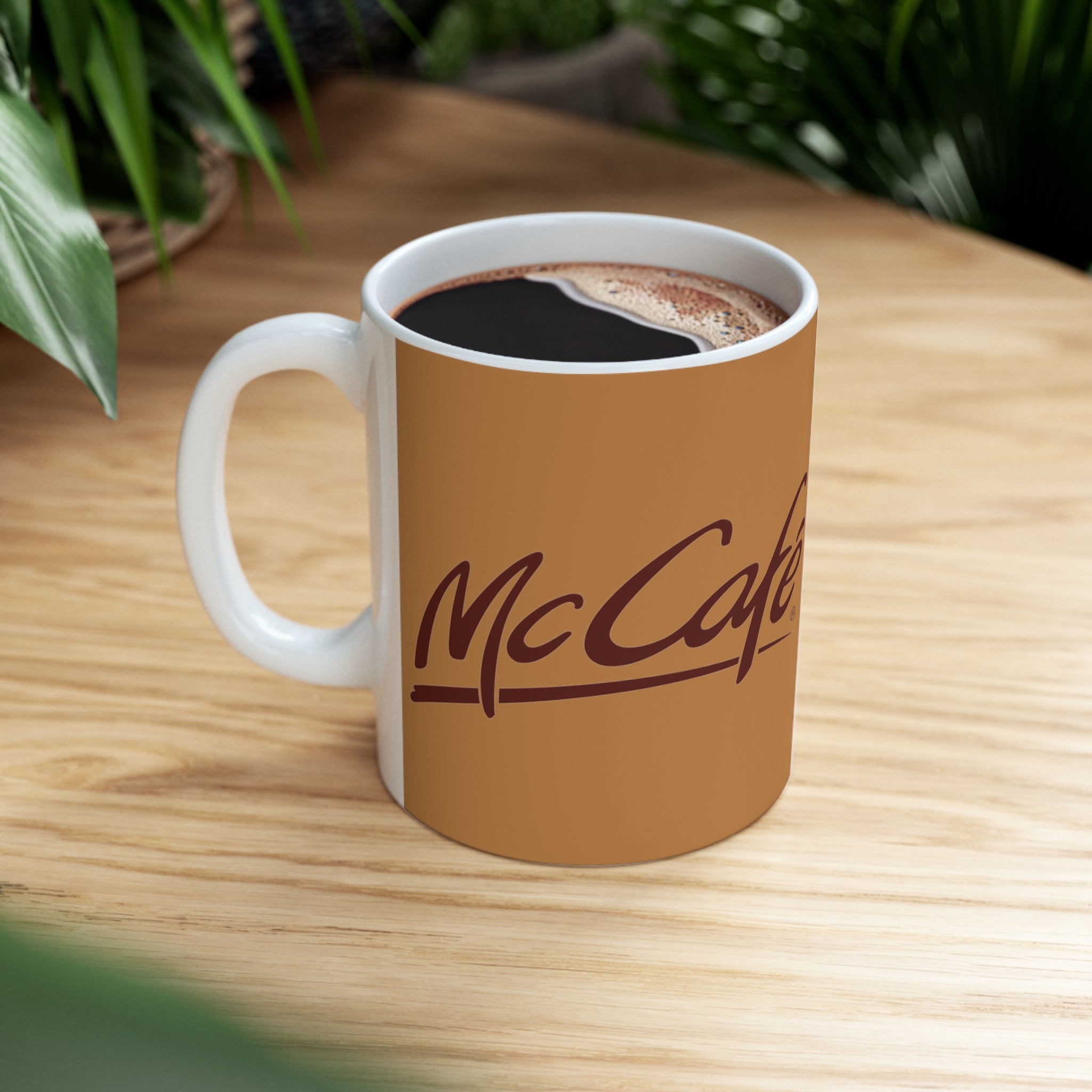 MC Cafe- White Ceramic Mug - Creations by Chris and Carlos
