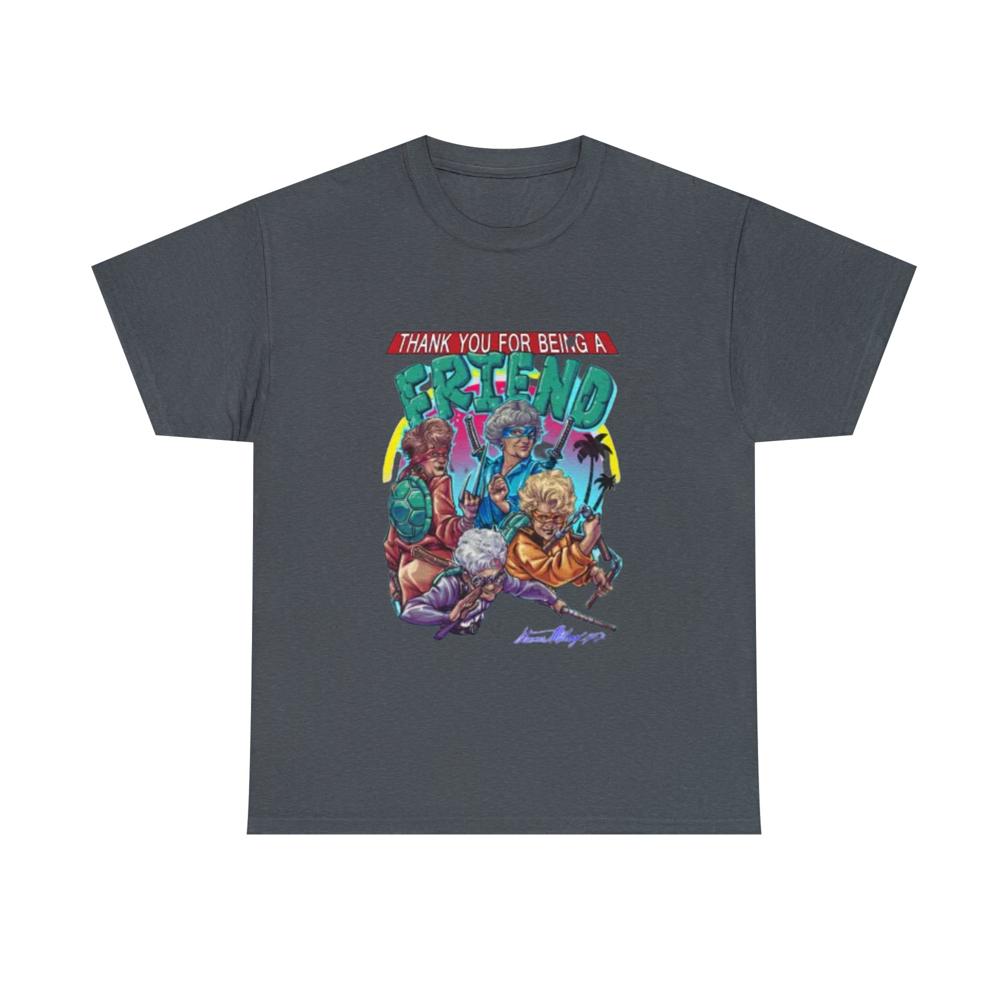 The T-Shirtnage Mutant Ninja Turtles- Unisex Heavy Cotton T-Shirt - Creations by Chris and Carlos