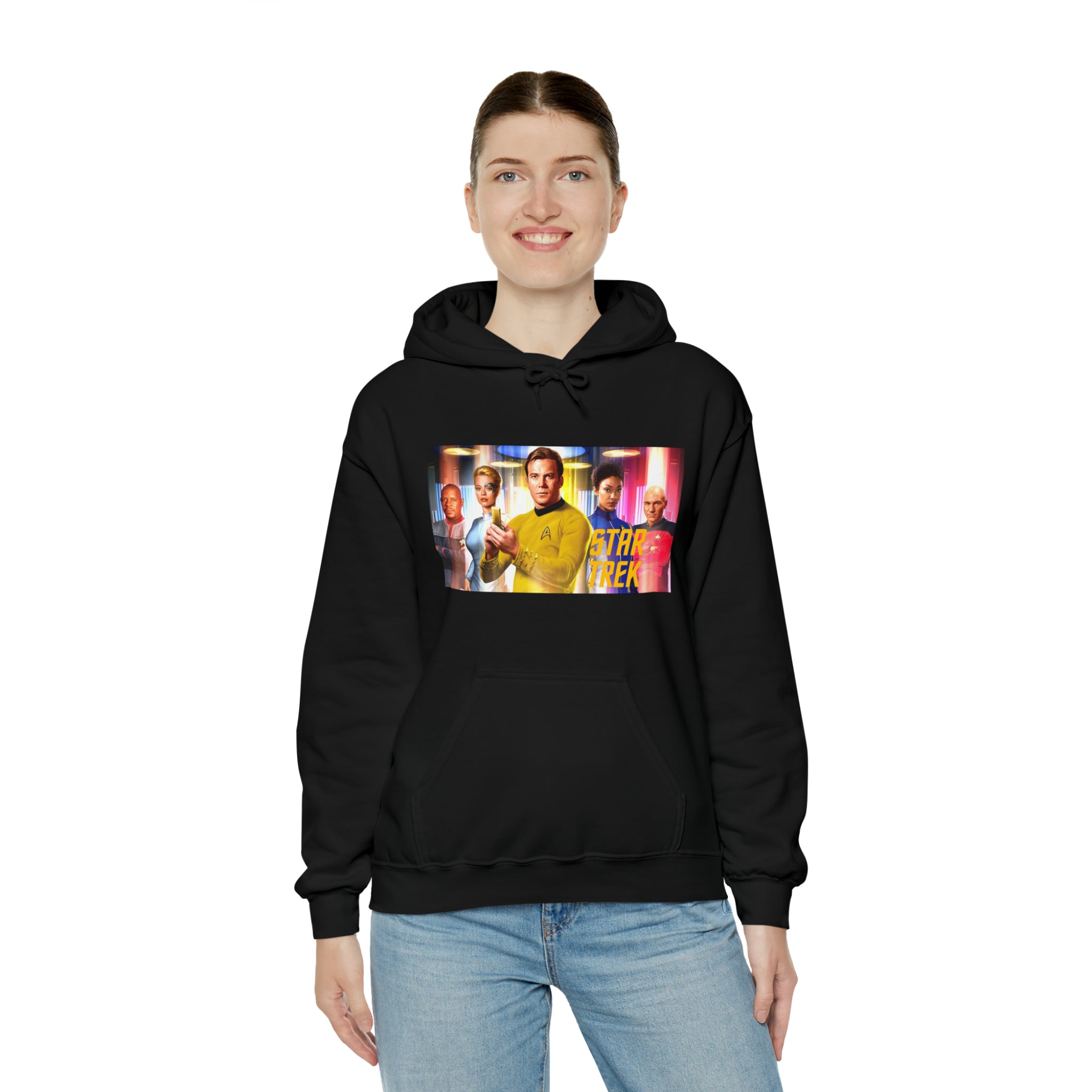Star Trek- Unisex Heavy Blend™ Hooded Sweatshirt - Creations by Chris and Carlos