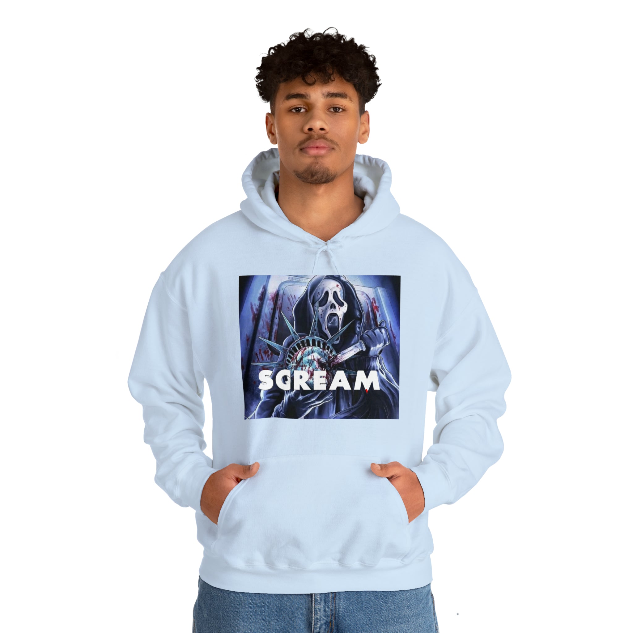 Scream- Unisex Heavy Blend™ Hooded Sweatshirt - Creations by Chris and Carlos