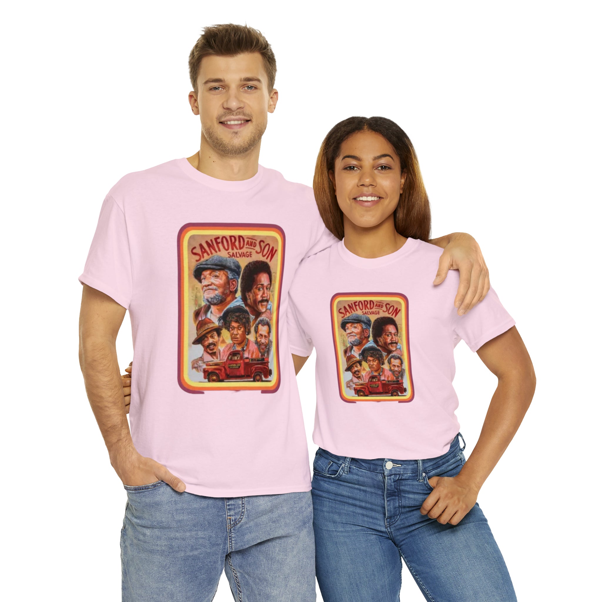 Sandford and Son 70's TV Show- Unisex Heavy Cotton T-Shirt - Creations by Chris and Carlos