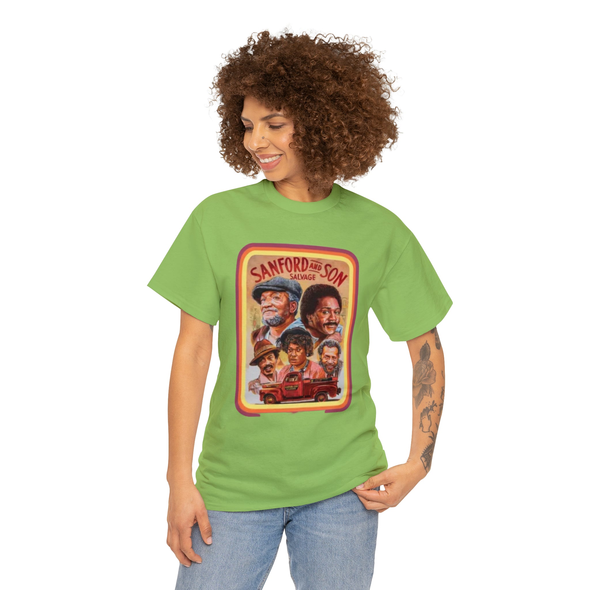 Sandford and Son 70's TV Show- Unisex Heavy Cotton T-Shirt - Creations by Chris and Carlos