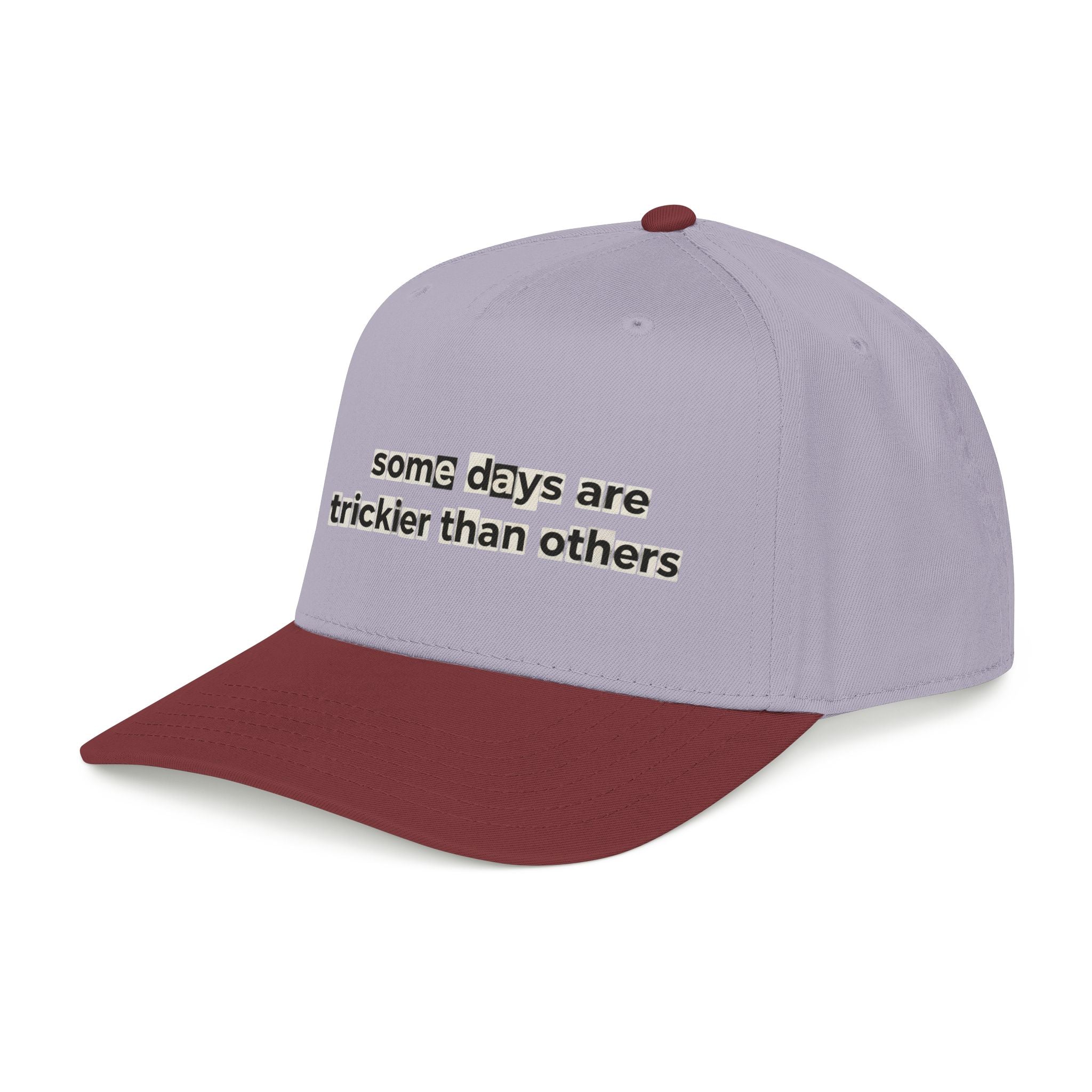 Baseball Cap — "Some Days Are Trickier Than Others" Patch - Creations by Chris and Carlos