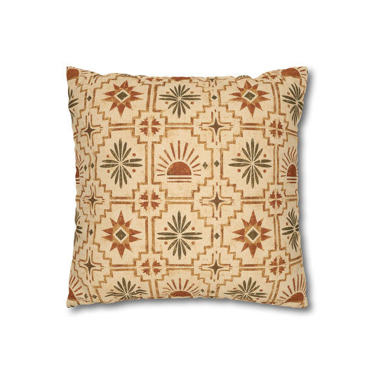 Copy of Southwestern Stripe Accent Pillowcase — Boho Sun & Geometric Throw Pillow Cover - Creations by Chris and Carlos