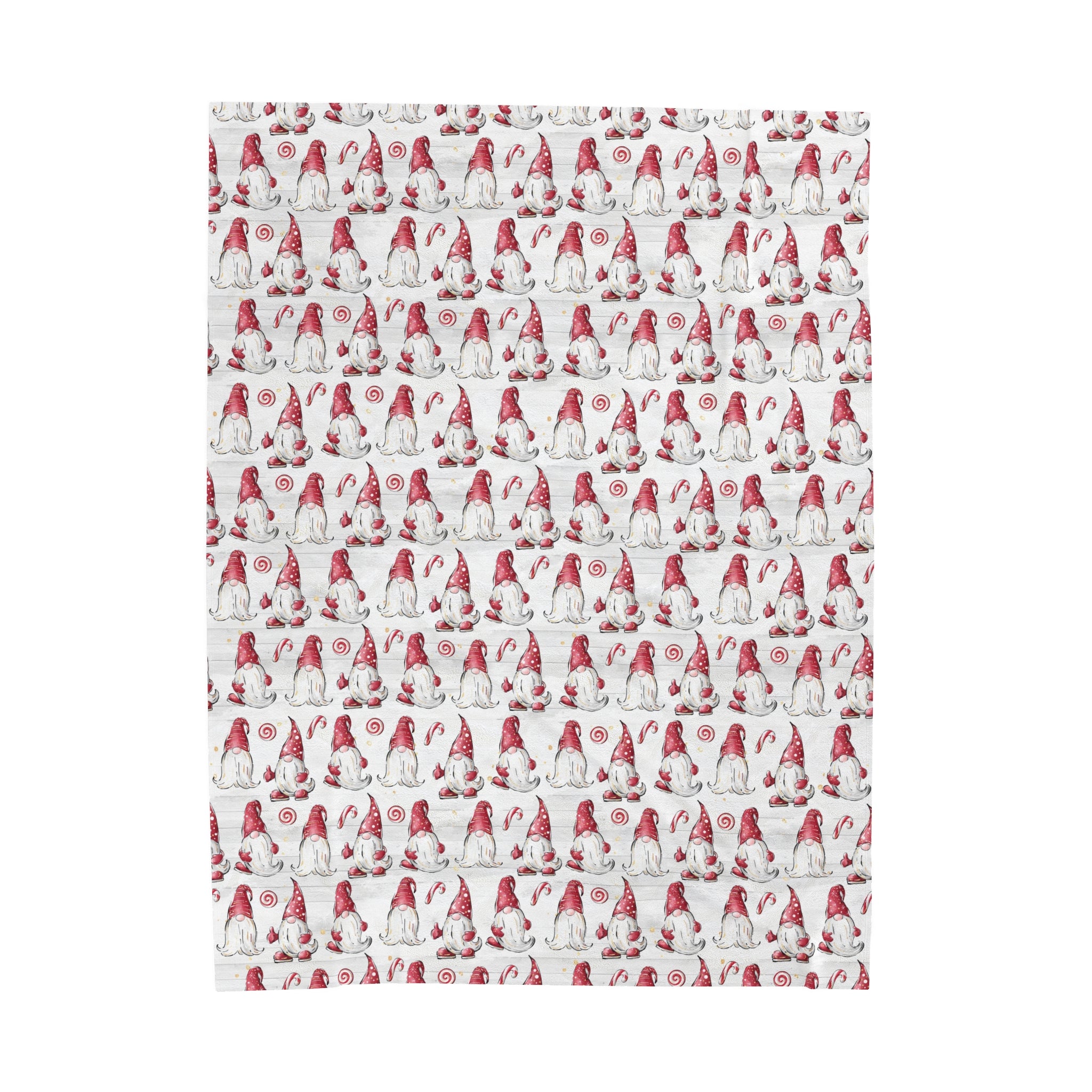 Gnomes- Velveteen Plush CuddleLux Bliss Blanket - Creations by Chris and Carlos