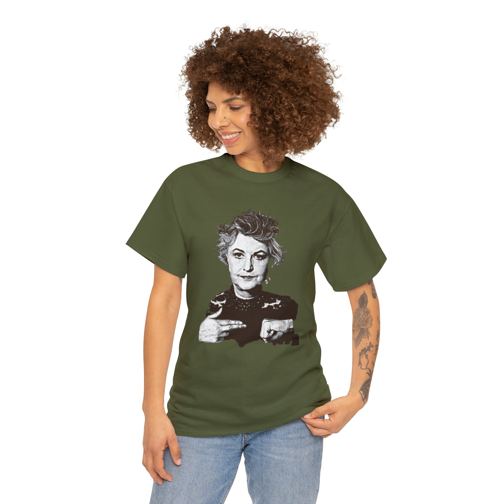 The Golden Girls 80's TV Show- Dorothy Unisex Heavy Cotton T-Shirt - Creations by Chris and Carlos