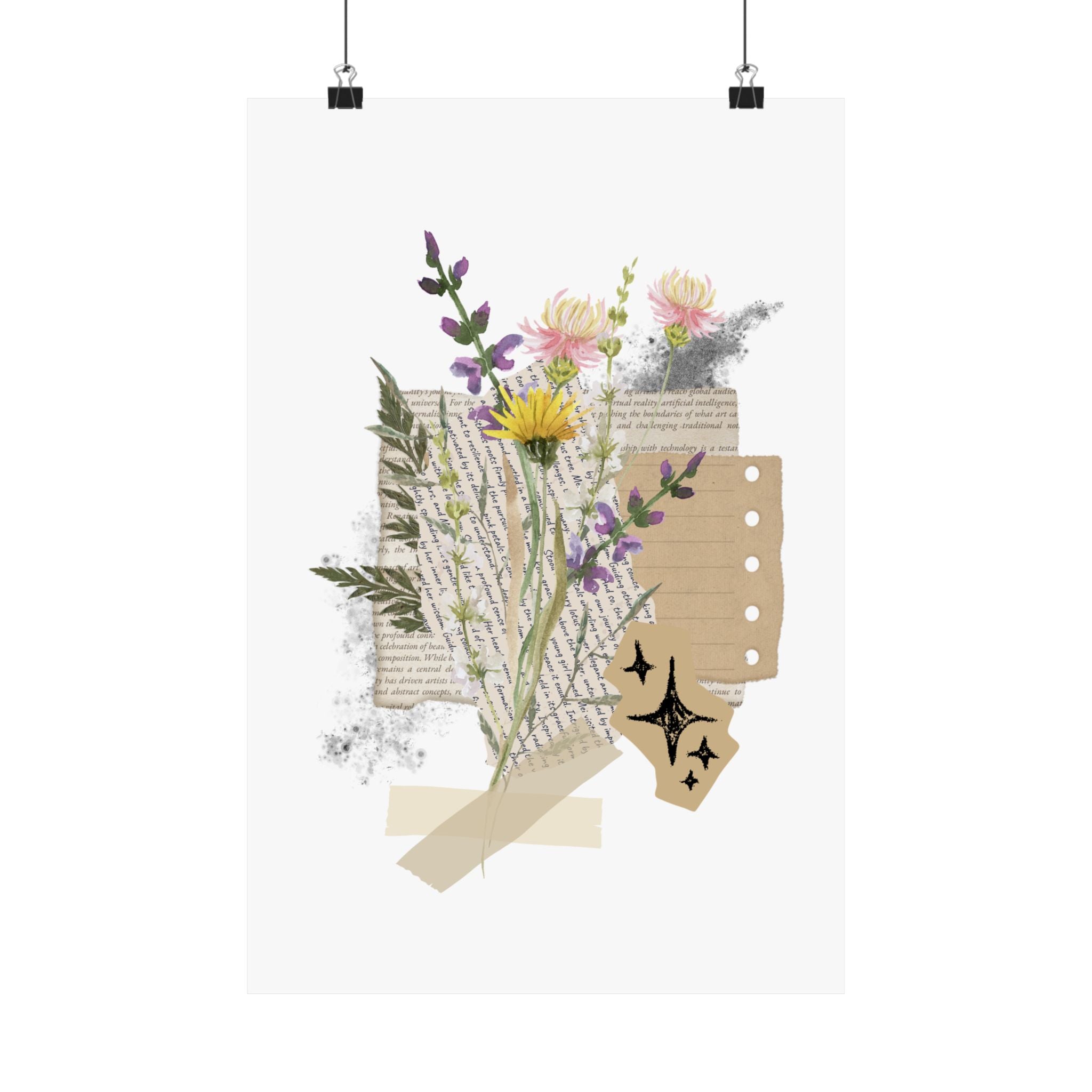 Briarwood Garden Matte Vertical Posters - Creations by Chris and Carlos